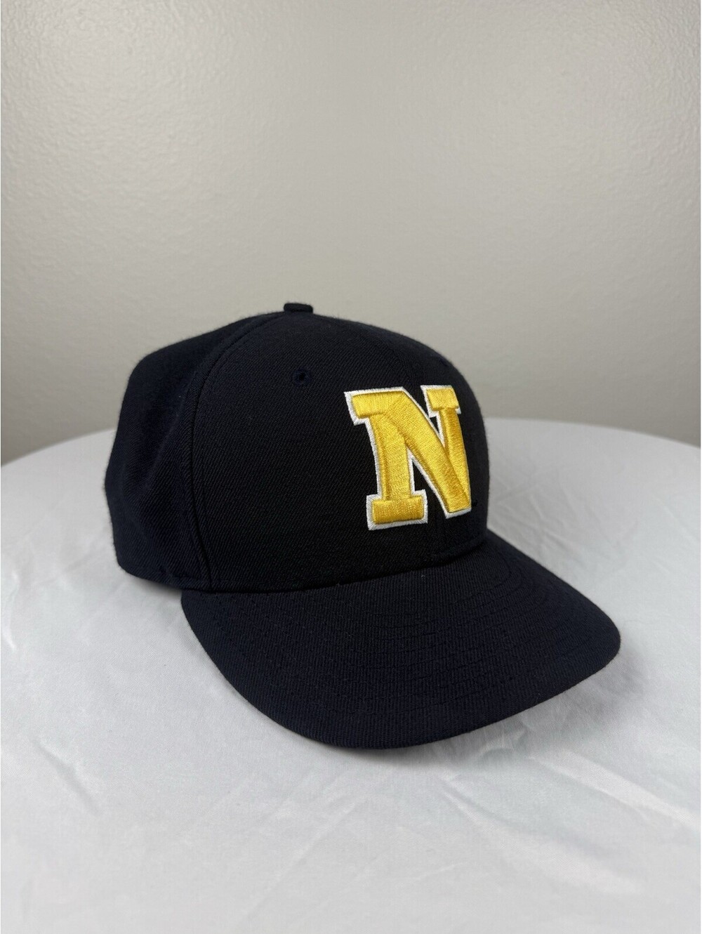 US Naval Academy Navy Midshipmen New Era 59FIFTY Wool Fitted Hat 7 1/4 NCAA